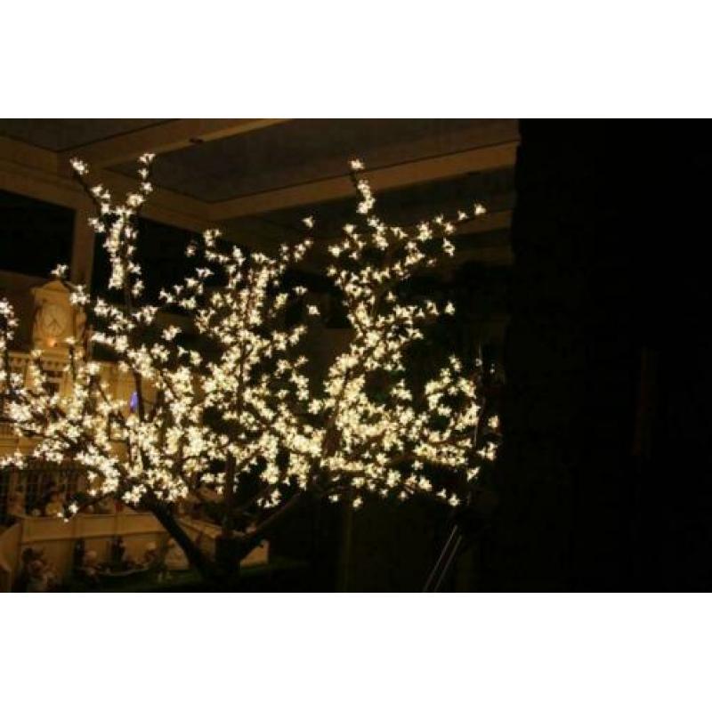 Led verlichting Sier of decoratieboom groen - pink - wit nr5