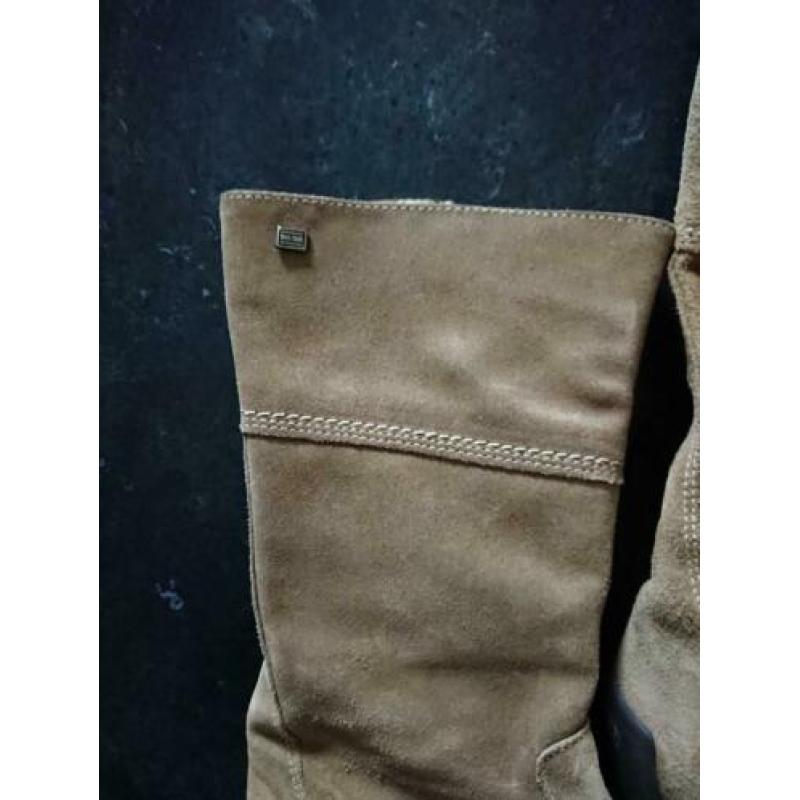 Prachtige nette beige suede TOMMY HILFIGER laarzen maat 36