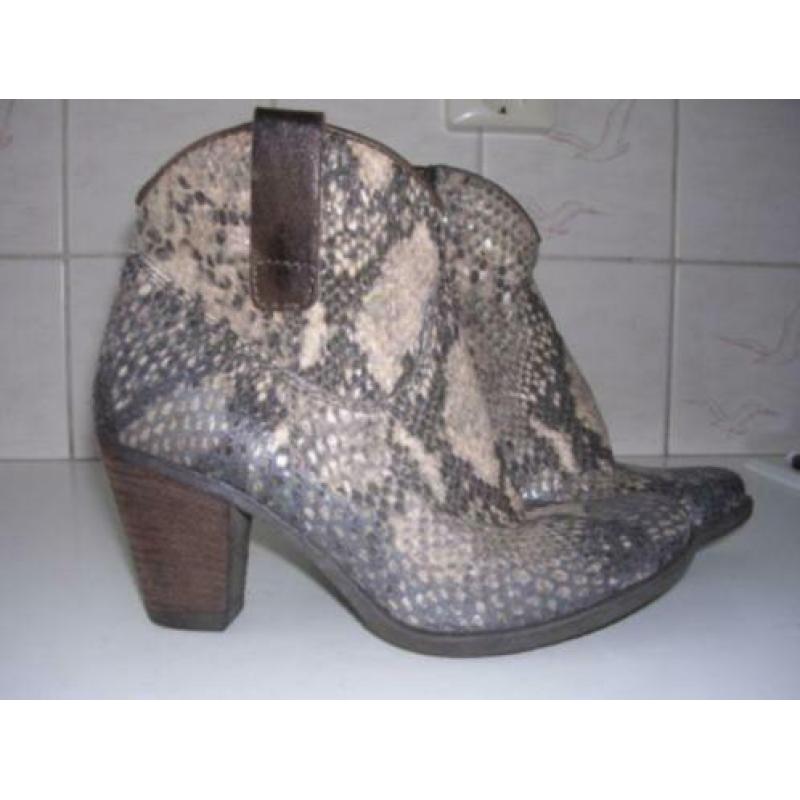 Leren Python snake Laarzen O moda vrouwelijk-elegant maat 36