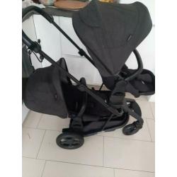 Zo goed als nieuwe Easywalker Harvey 2 duo duowagen garantie