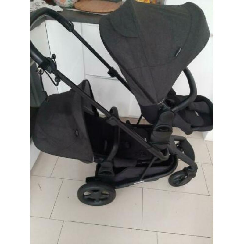 Zo goed als nieuwe Easywalker Harvey 2 duo duowagen garantie