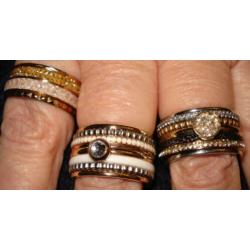 Te koop 18 delig ringenset van IXXXI