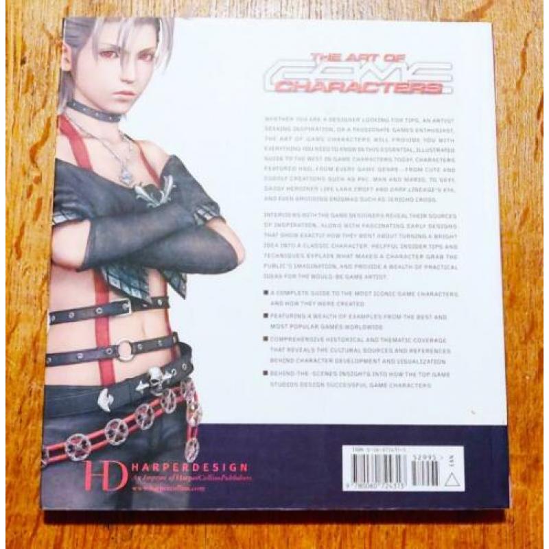 The Art of Game Characters - Leo Hartas - Boek