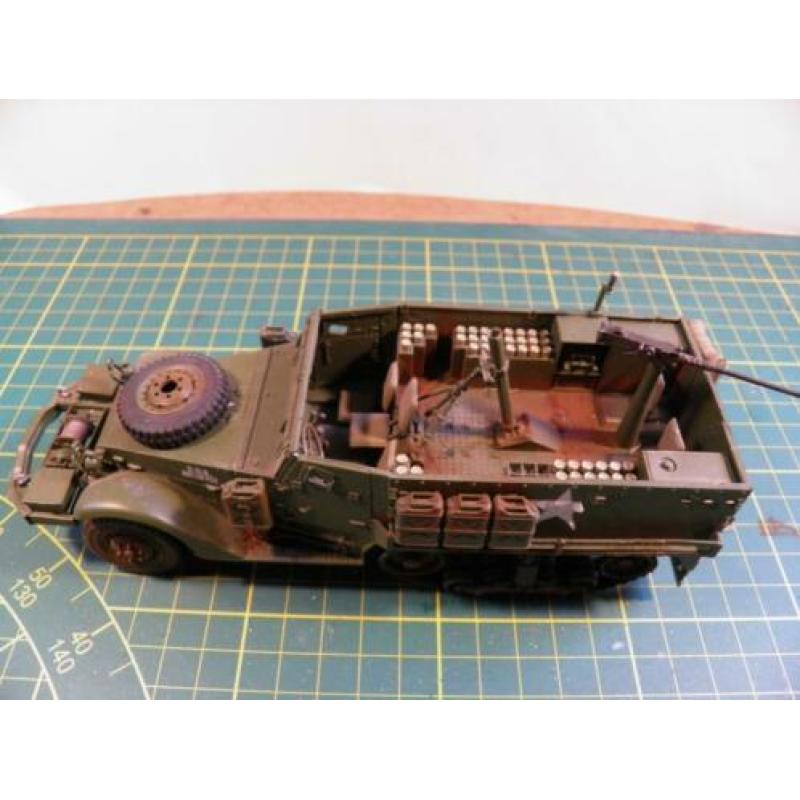 US mortier halftrack WOII 1/35