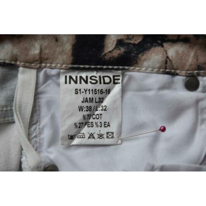 Inside by Zizo gevlekte broek maat 38