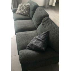 3 zits bankstel stof