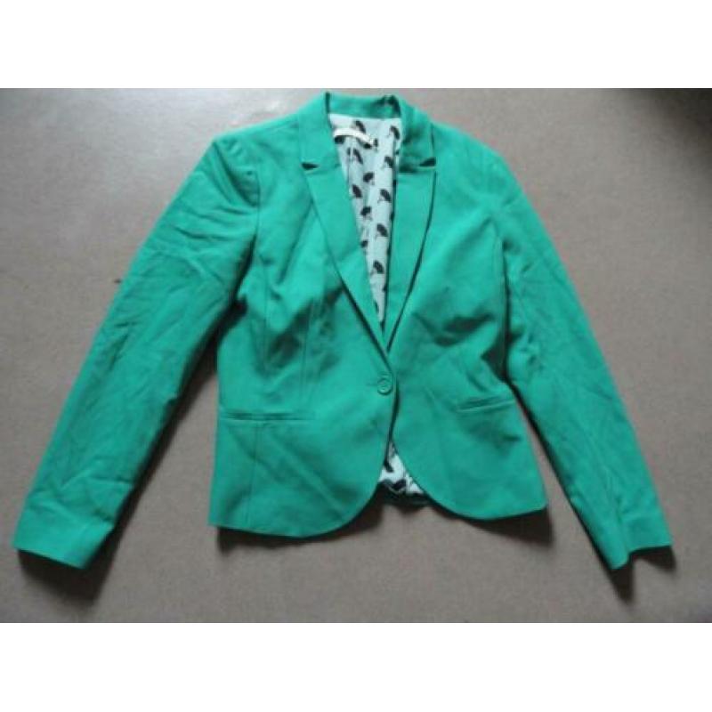 Steps vest blazer colbert jasje fris groen 40 trend lente