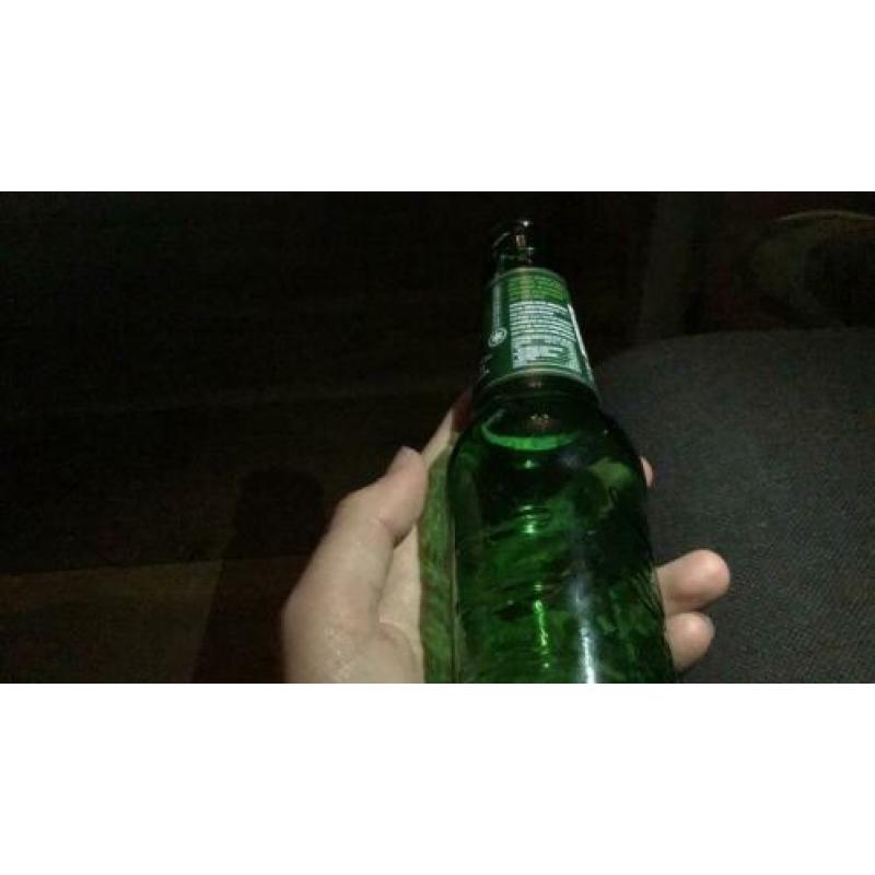 Grolsch flesje van professor t.groeneveld