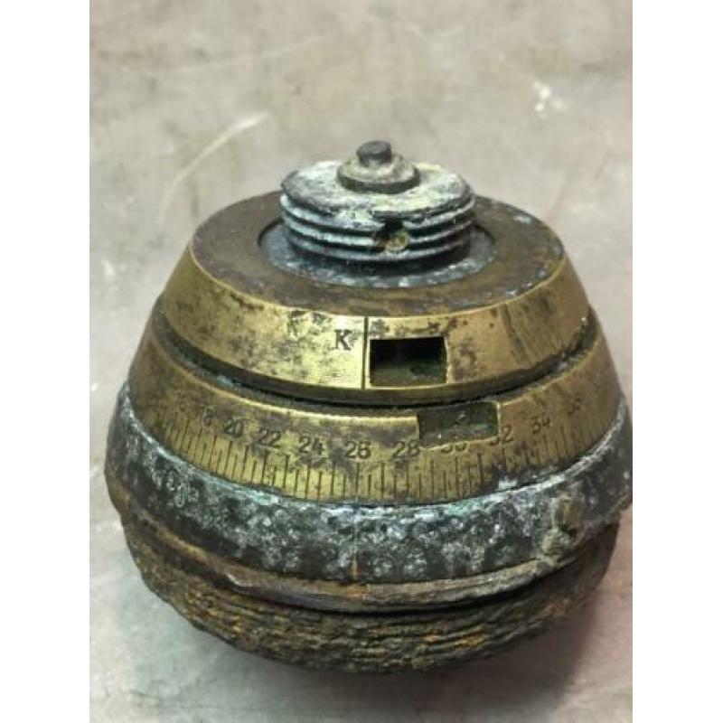 Kop mortiergranaat 1e WO 10cm M99 Italie Oostenrijk-hongarij