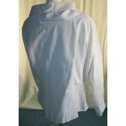 Mooie witte Easy Comfort jas, mt 44, nieuw