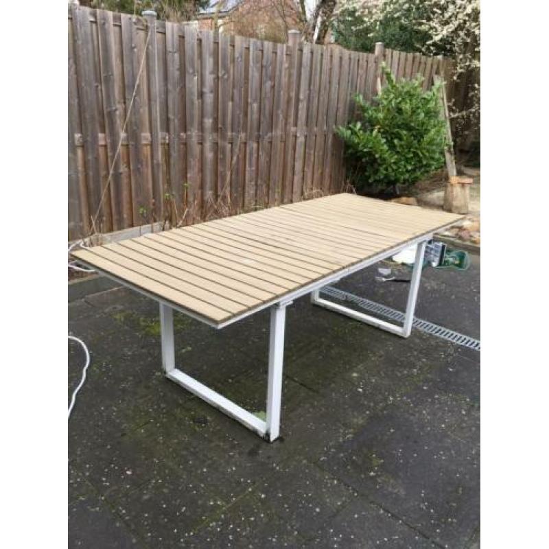 Tuintafel met 6 stoelen