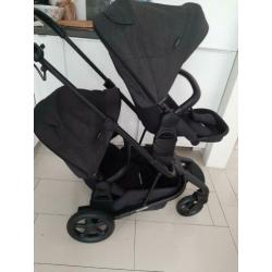 Zo goed als nieuwe Easywalker Harvey 2 duo duowagen garantie