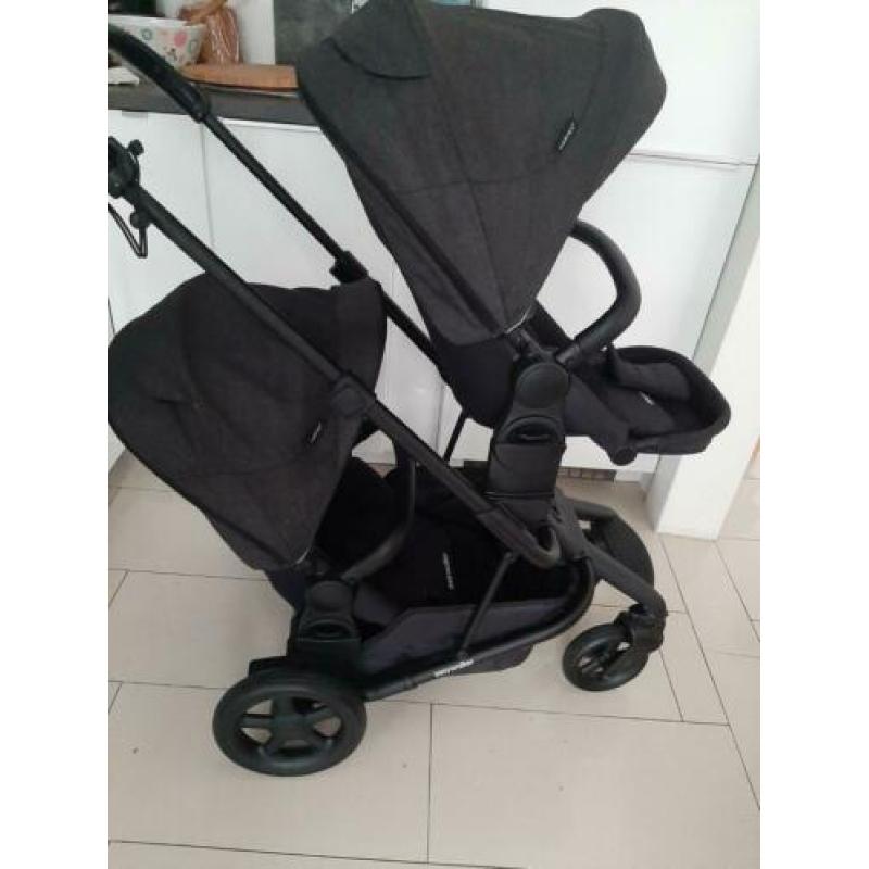 Zo goed als nieuwe Easywalker Harvey 2 duo duowagen garantie