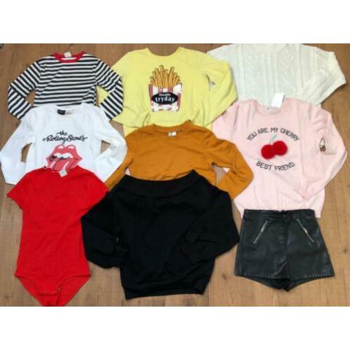 Zara H&M meisjes kleding pakket voorjaar 158 164