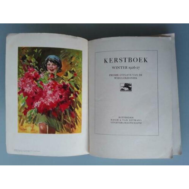 Kerstboek winter 1926-'27 premie-uitgave bij "WERELDKRONIEK"