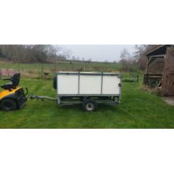 Kart aanhanger, dichte aanhanger