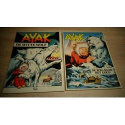 Ayak stripboeken 2 stuks zgan staat