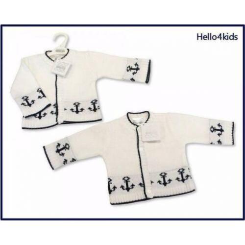 68 NIEUW wit blauw baby vestje doop bruidsjonker pakje anker