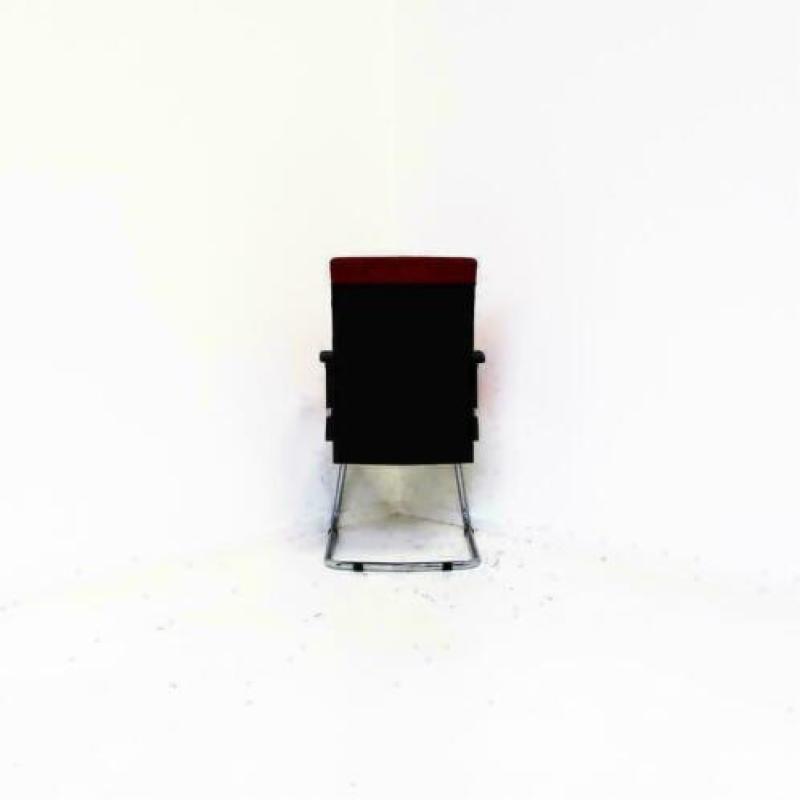 Vergaderstoelen, ROOD, Slede-stoelen, Kantoorstoelen, Stoel