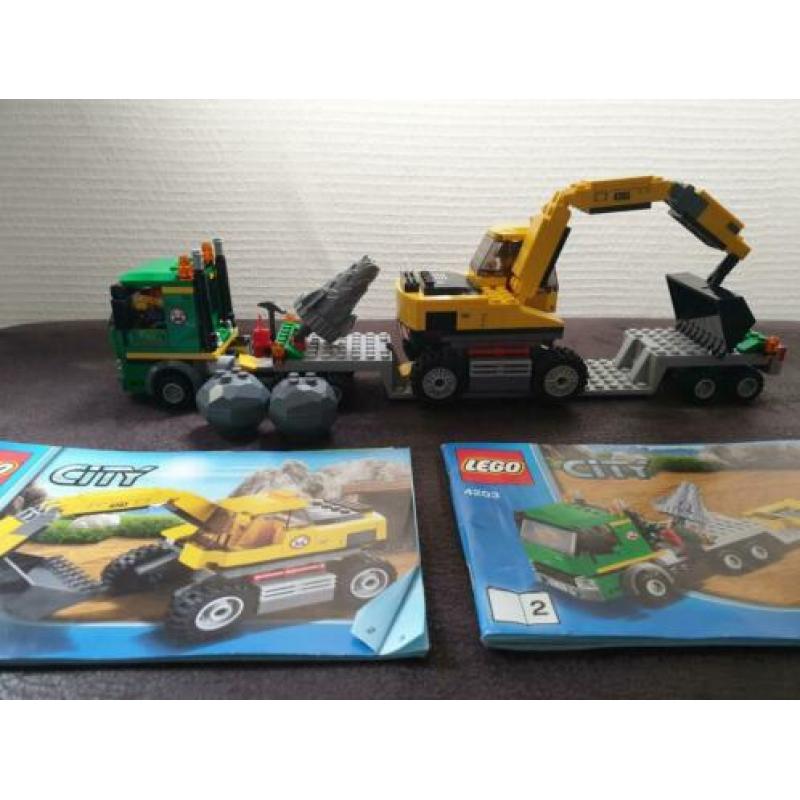LEGO City / 4203 - Graafmachinetransport