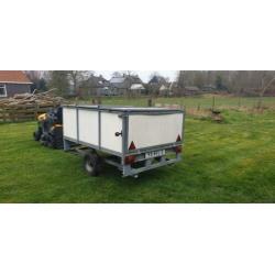 Kart aanhanger, dichte aanhanger