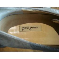 Nieuwe leren schoentjes v. PAUL GREEN maat 5,5 = 38