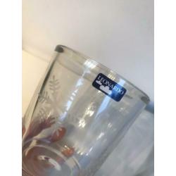 Leonardo windlicht sterren 13cm glas nieuwstaat