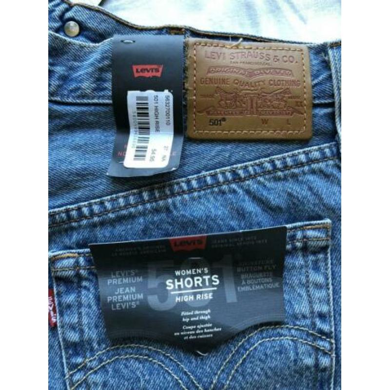 Korte jeans Levi’s mt 27 nieuw