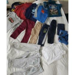 Pakket kleding 92 98 (benneton, petit louie, name it, h&m)