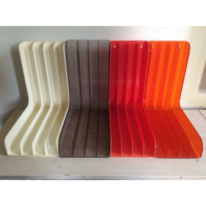 LP houder, BOA Inter, vintage, elpee houders, jaren '70