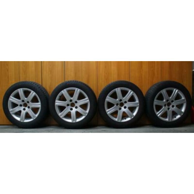 Lichtmetalen 16 inch velgen (origineel Audi) met zomerbanden