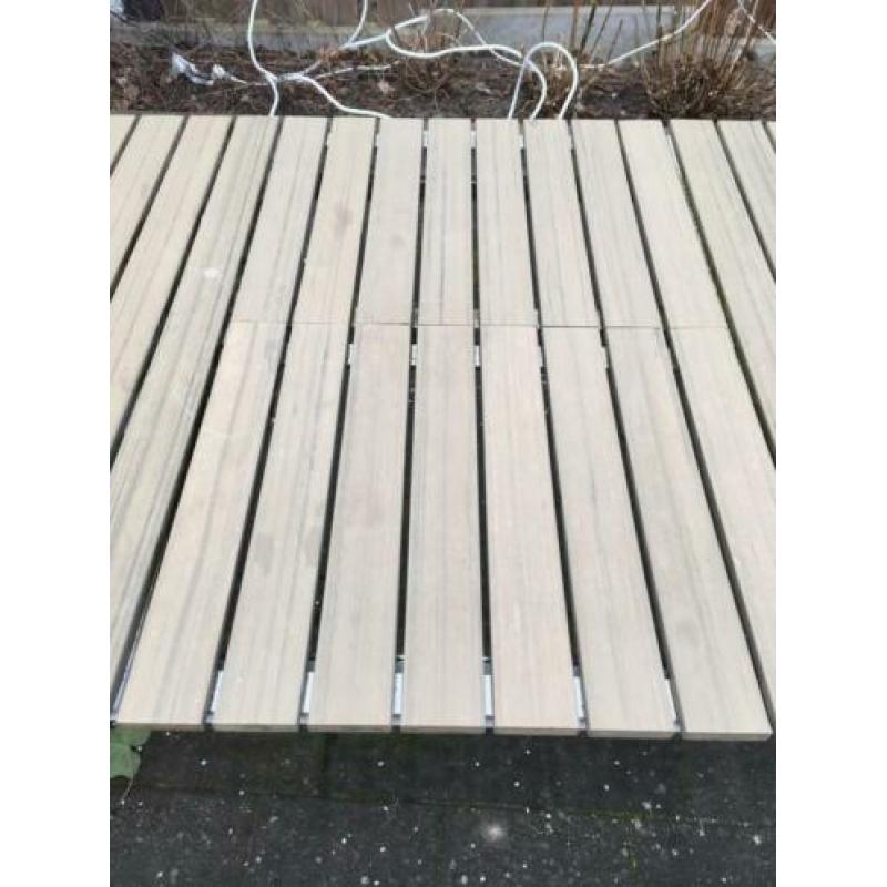 Tuintafel met 6 stoelen