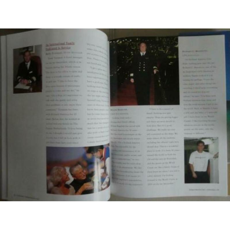 ms Zuiderdam HAL 2002 - Boek voor de inauguratie