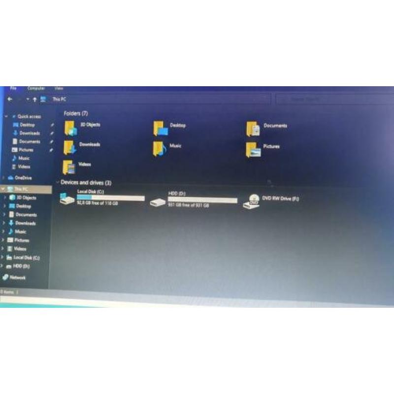 Desktop (office) PC i5 / 12 GB RAM / SSD + 1TB