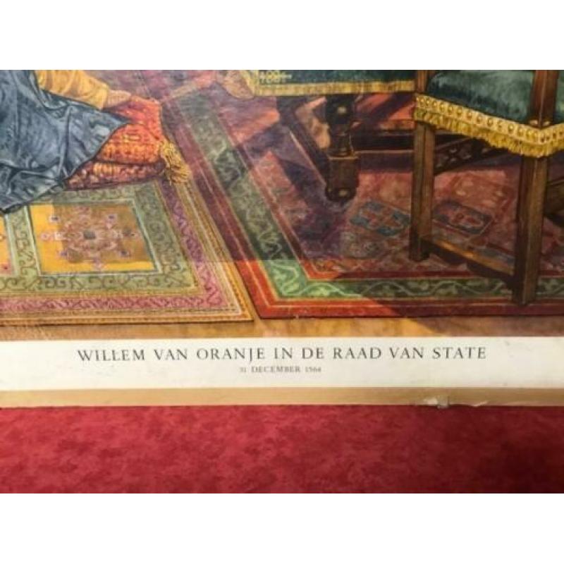 ?? Isings | Willem van Oranje in de raad van State | Karton