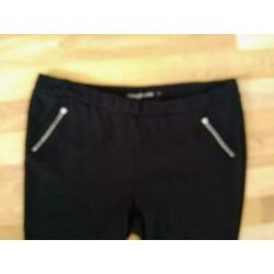 Zwarte Broek C&A Mode Maat 46.