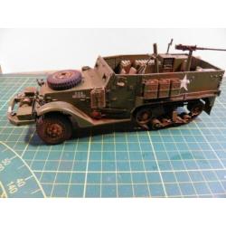 US mortier halftrack WOII 1/35