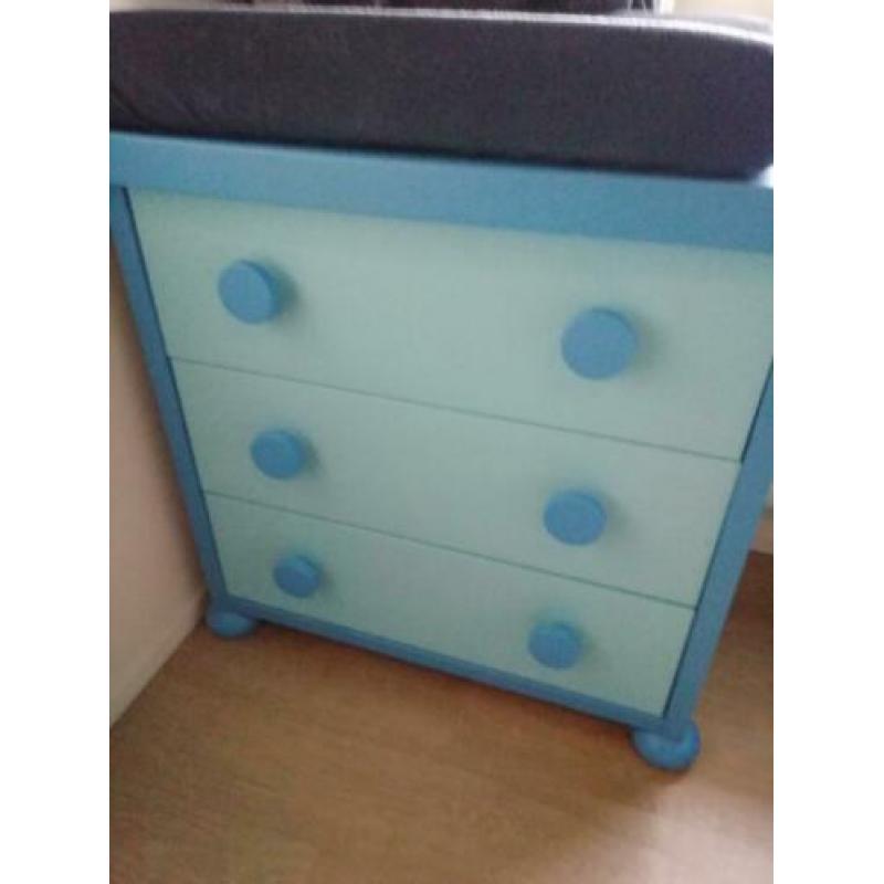 Kinderkamer peuterkamer merk: Mammut blauw