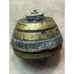 Kop mortiergranaat 1e WO 10cm M99 Italie Oostenrijk-hongarij