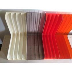 LP houder, BOA Inter, vintage, elpee houders, jaren '70