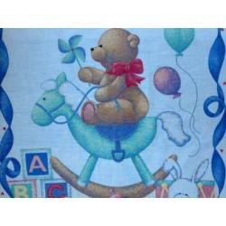 Paneelstof voor boxkleed speelkleed paneel beer kleed quilt