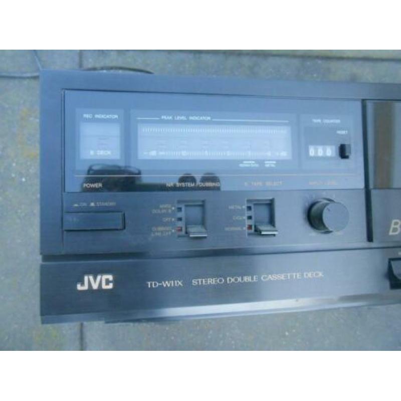 2 Cassettedecks Teac en JVC