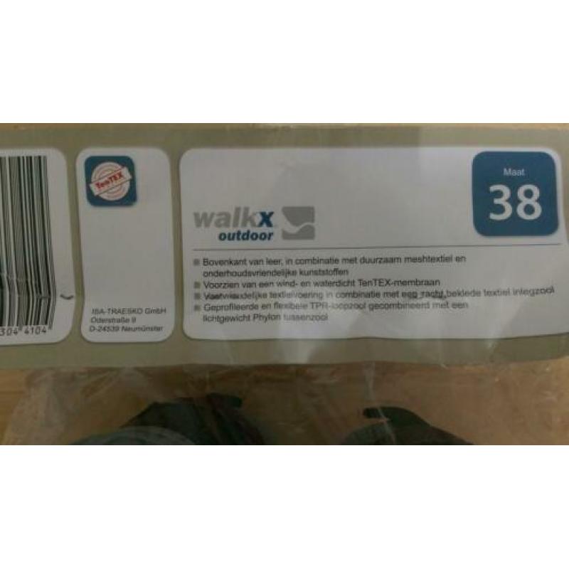 Sportieve dames outdoor wandelschoenen merk Walkx mt 38