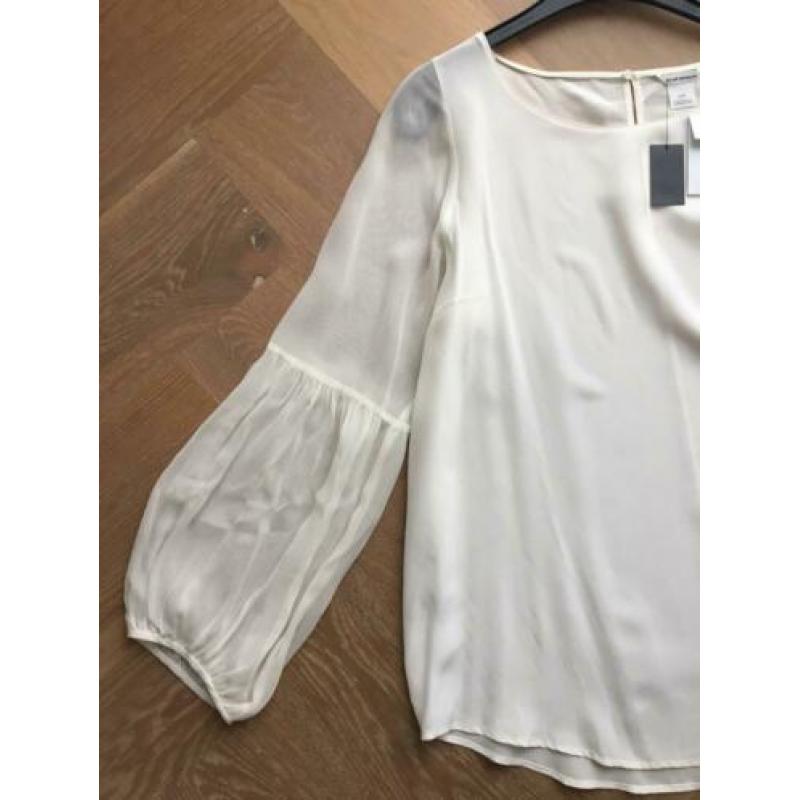 Club Monaco zijden blouse L NIEUW