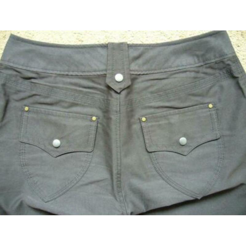One Touch bruine broek / jeansmodel mt 36 (nog splinternieuw