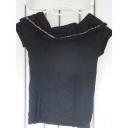 Mango dames shirt maat M zwart