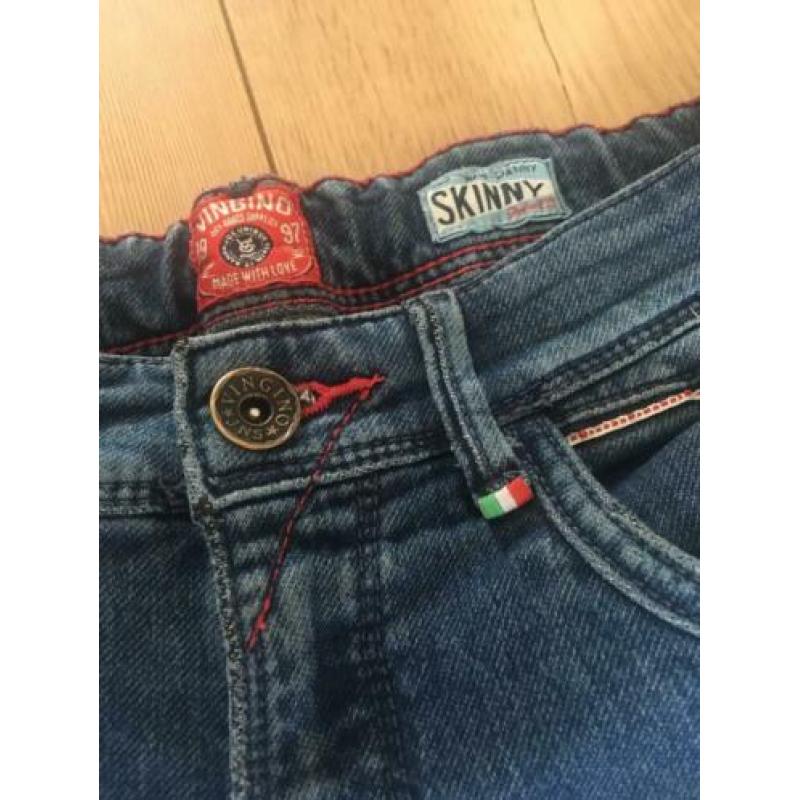 Vingino skinny jeans spijkerbroek jongens maat 13