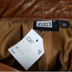 Leren rok ZiZo , nieuw, maat 34 en 36