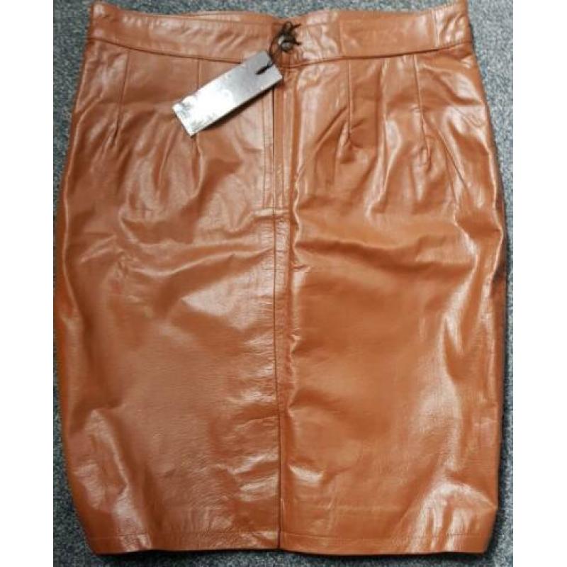 Leren rok ZiZo , nieuw, maat 34 en 36