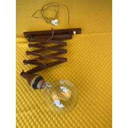 Vintage jaren 60 schaarlamp Mid-century